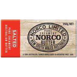 Norco Salted Butter Wraps 250gm