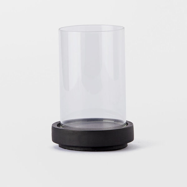 Candle Holder with Glass Large