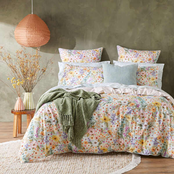 Dolores Floral Quilt Cover - King