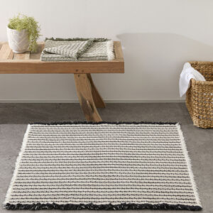 Faro Textured Weave Bath Mat