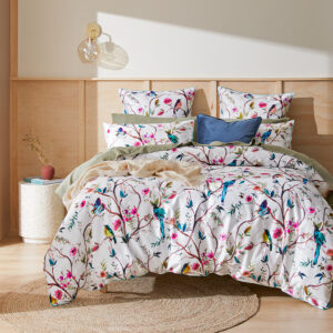 Jasmine Cotton Sateen Single Quilt Cover