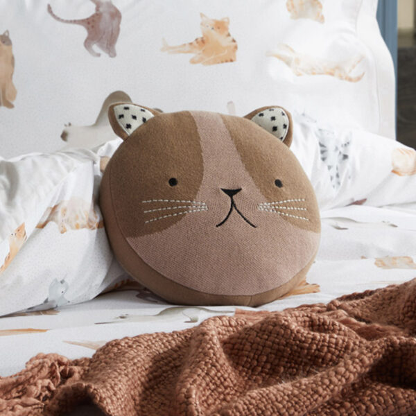 MITTENS Knitted Cushion