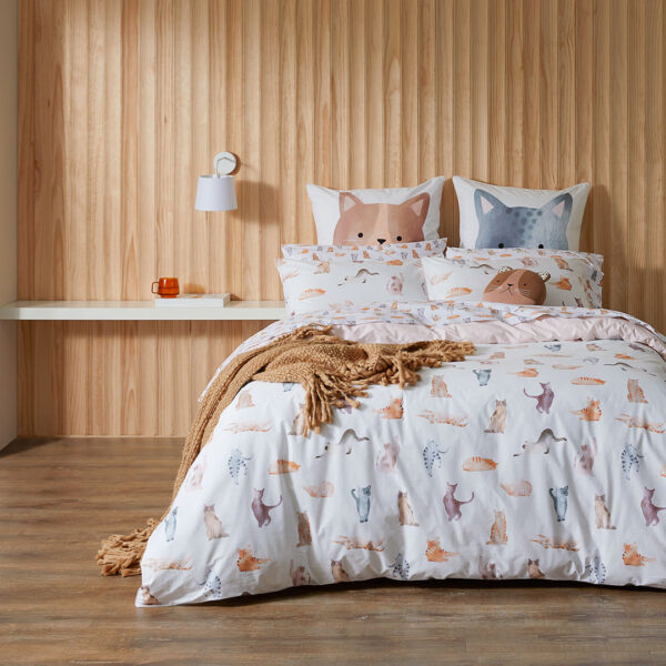 MITTENS Queen Quilt Cover