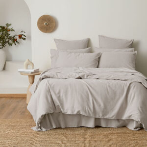 Olsen Linen/Cotton Queen Quilt Cover