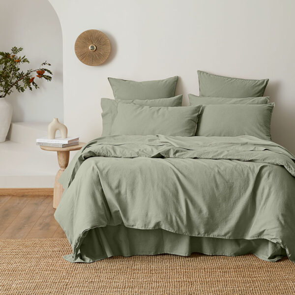 Olsen Linen/Cotton Single Quilt Cover
