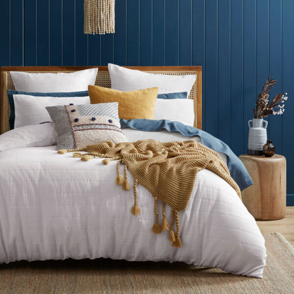 Ramsay Cotton Vintage Wash King Quilt Cover